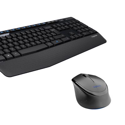 极速Logitech MK346P Wireless KeyboEard and Mouse Set Keyboar