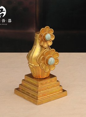 骏澜斋铜密宗供品莲师财神朵玛食子酥油花西藏用品大全