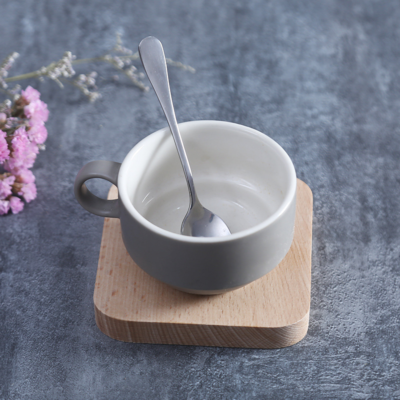 榉木长柄炒菜铲子木铲子不粘锅家用木勺方形圆角茶托厨具