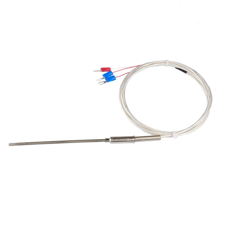 K型铠装热电阻WZPK-191可弯曲探针PEt100温度传感器探头热电偶E/J