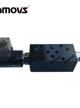 MSRF-02P-1PN-K-2-D24-10明欣Famovs叠加式溢流阀 电磁通电起压