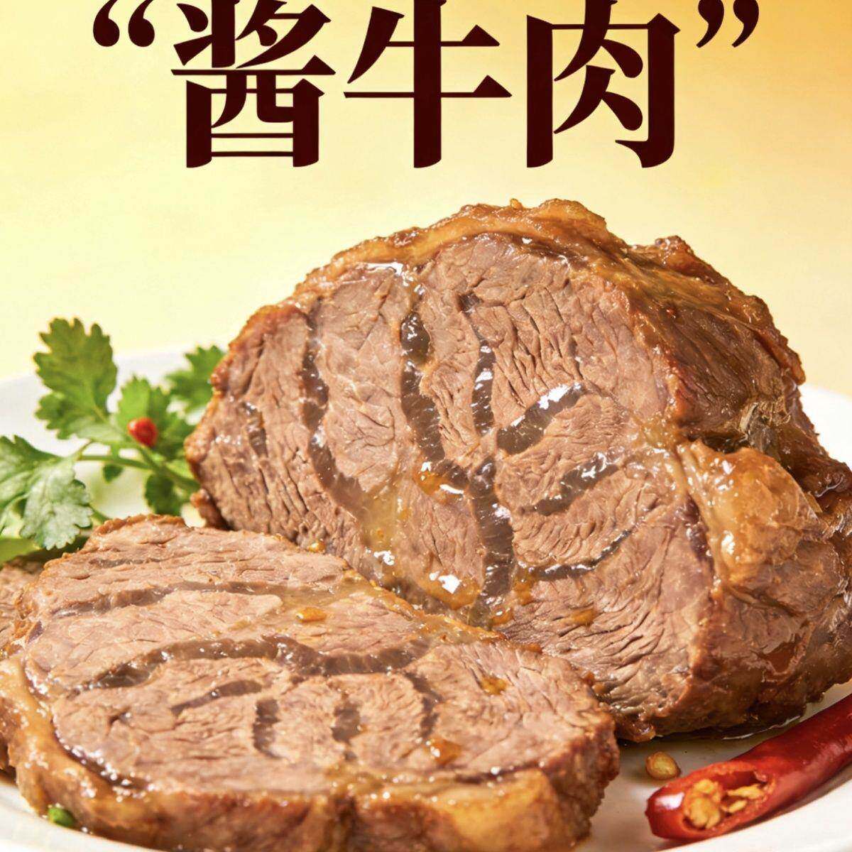 酱牛肉150g袋装内蒙古草原卤味大块五香酱牛肉熟食真空装即时零食