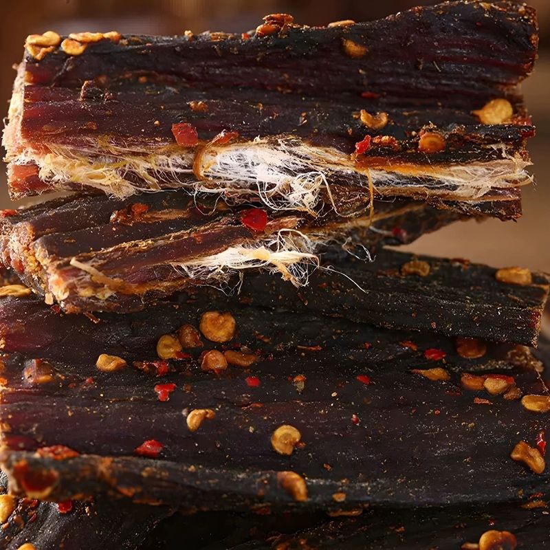 阿坝州牦牛肉干内蒙古风干手撕牛肉干西藏特产五香麻辣休闲小零食