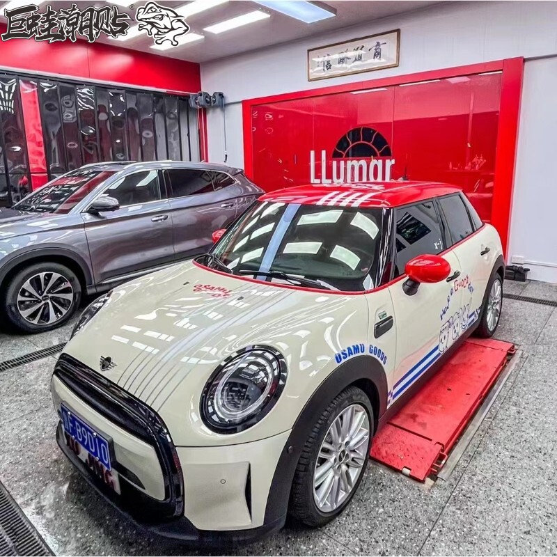 宝马MINI F54车贴拉花COOPER F56 1959个性改装贴纸countryman贴