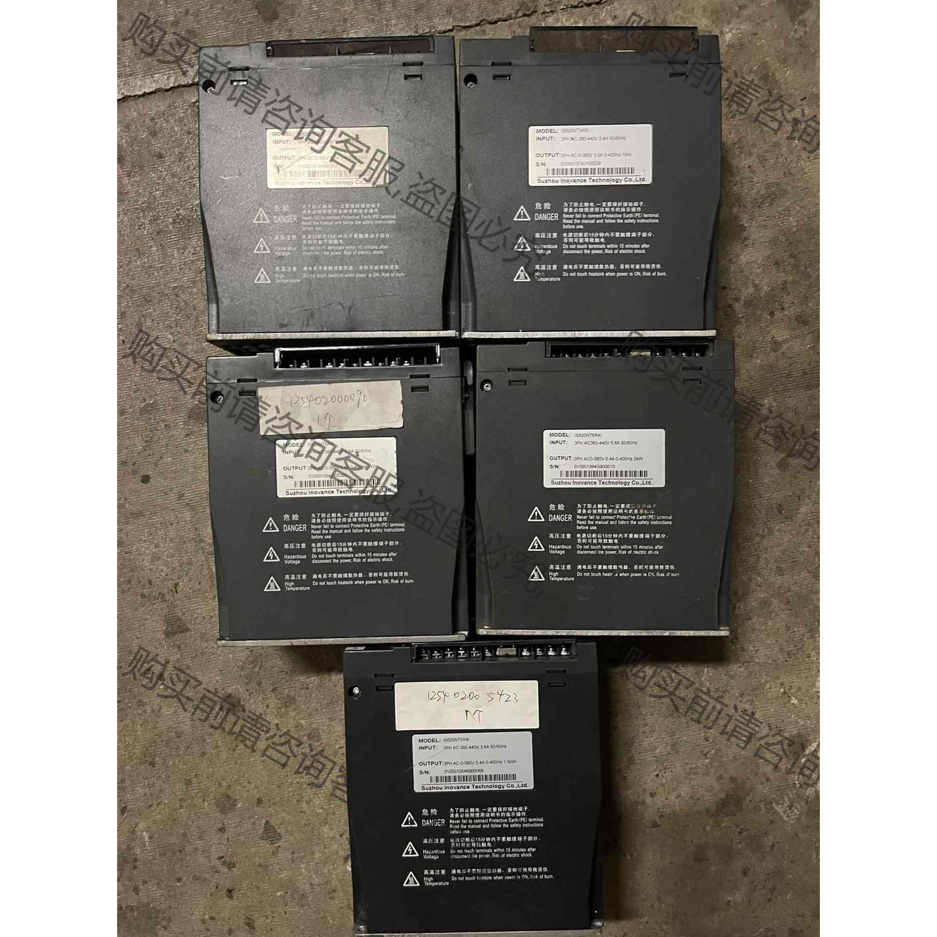 汇川伺服IS620NT3R5I驱动器IS620NT3R5l 拍前议价