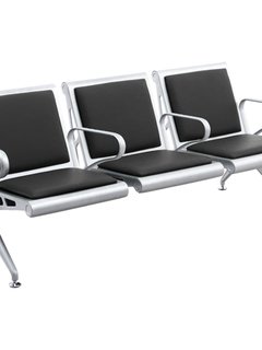 三人位排椅不锈钢联排椅沙发候诊椅等候椅公共座椅机场椅休息长椅