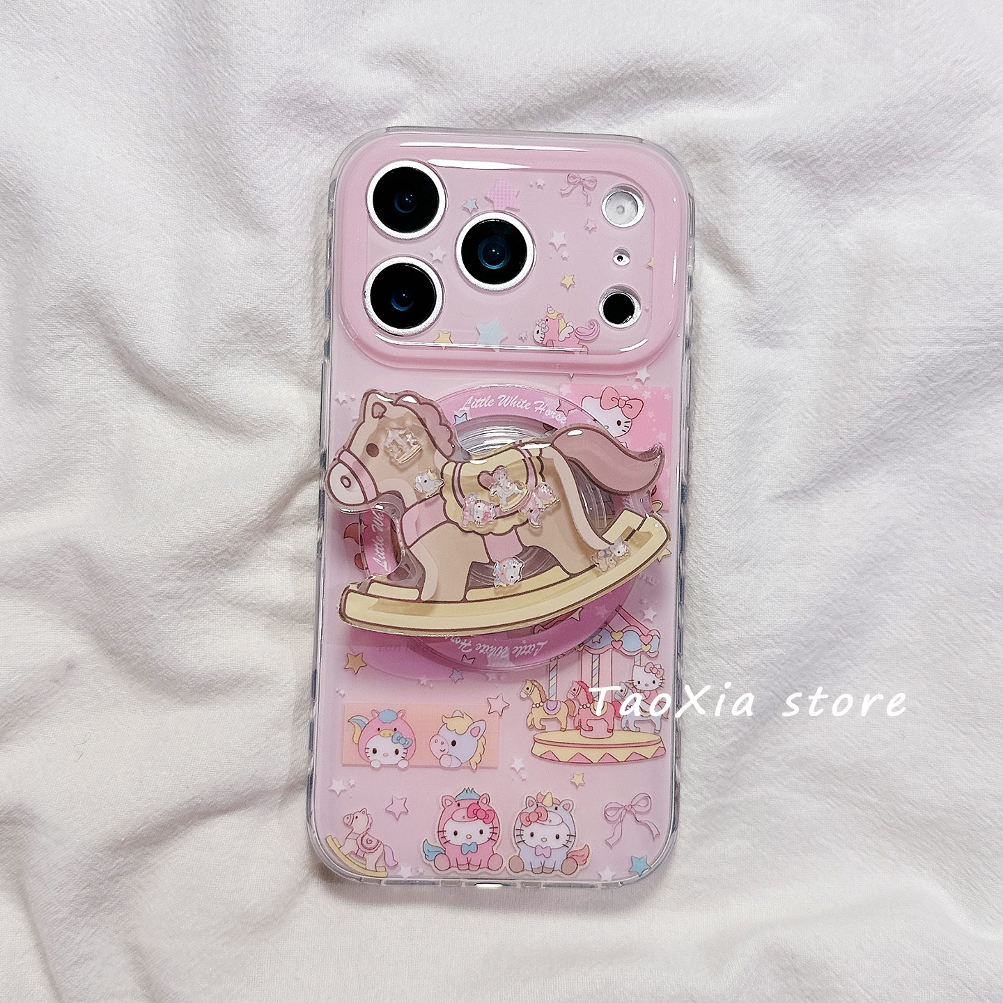 适用于iPhone亚克力可爱手机壳