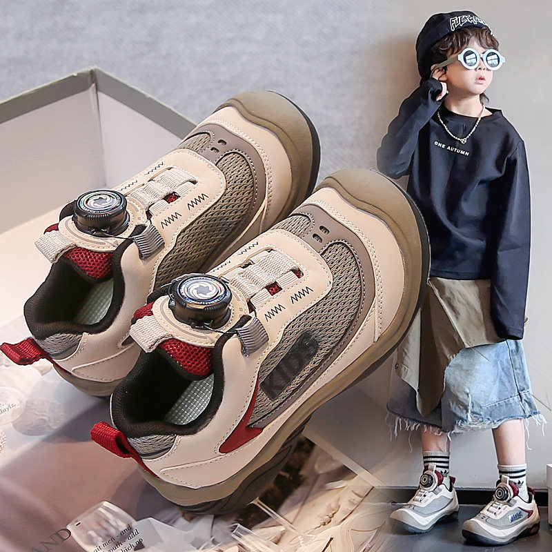 女童运动鞋2025秋季新款男童鞋子旋钮扣德训鞋潮牌男童透气网面鞋,童鞋/婴儿鞋/亲子鞋,儿童户外鞋,淘宝优惠券,粉丝福利购,淘宝优惠卷