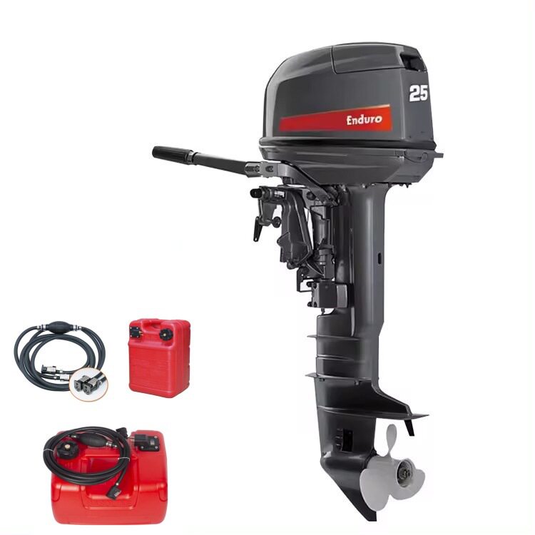 出售舷外发动机15HP 6B4 E15DML 2冲程汽油船发动机船舷外发动机