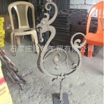 楼梯立柱配件 铁艺 大门 围栏 栏杆装饰组合件 河北 石家庄 工厂