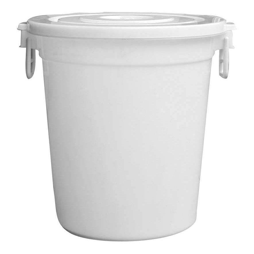 加厚塑料桶带盖塑料垃圾桶圆水桶100L150L200L