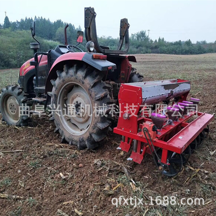 湖北白萝卜播种机 谷子大豆施肥精播机 小型蔬菜 大葱播种机