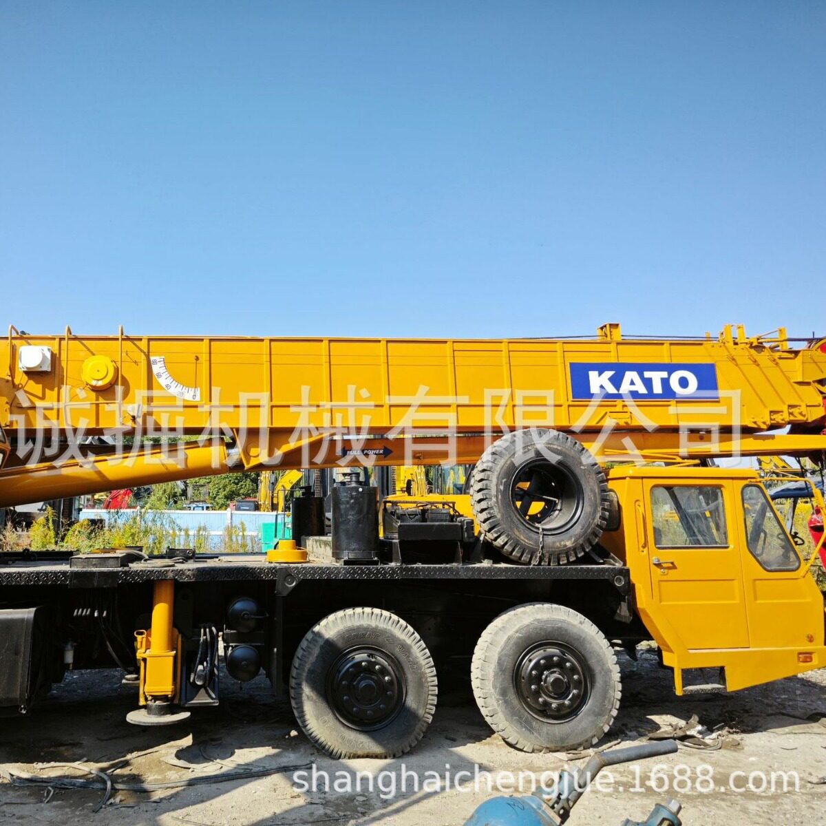 加藤50吨汽车吊kato加藤50吨吊车起重机used Kato 50t crane