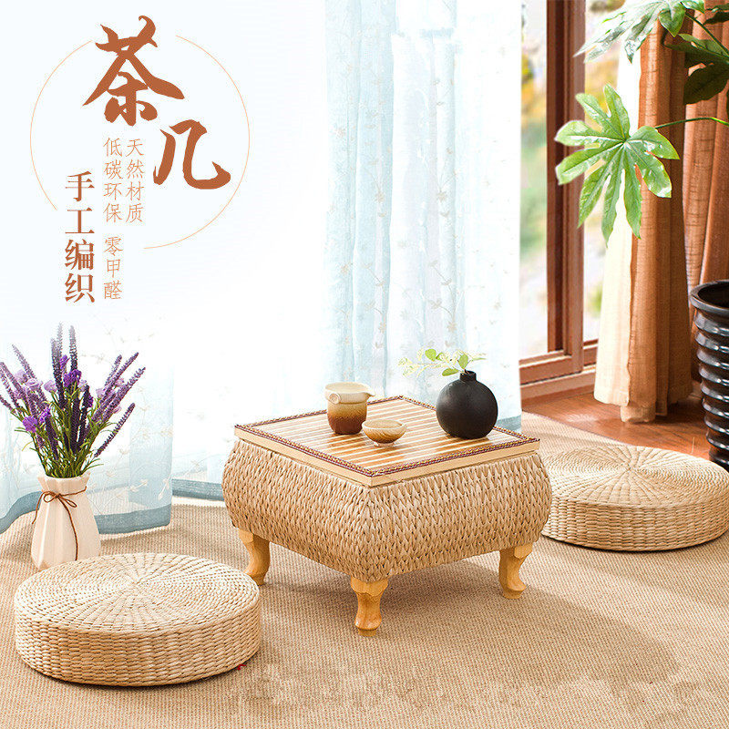 榻榻米茶几飘窗桌小茶几简约收纳茶桌阳台小桌子地台桌矮桌