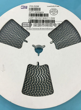 贴片整流二极管S2M RL207 SMA DO-214AC整流管厂家直销全新现货