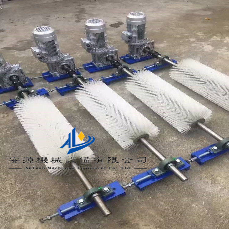 防爆电动滚刷清扫器 旋转式清扫器 毛刷清扫器 电动清扫器