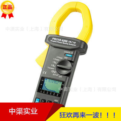 PROVA-6200绘图示电力及谐波分析仪泰士牌真均方根值True RMS