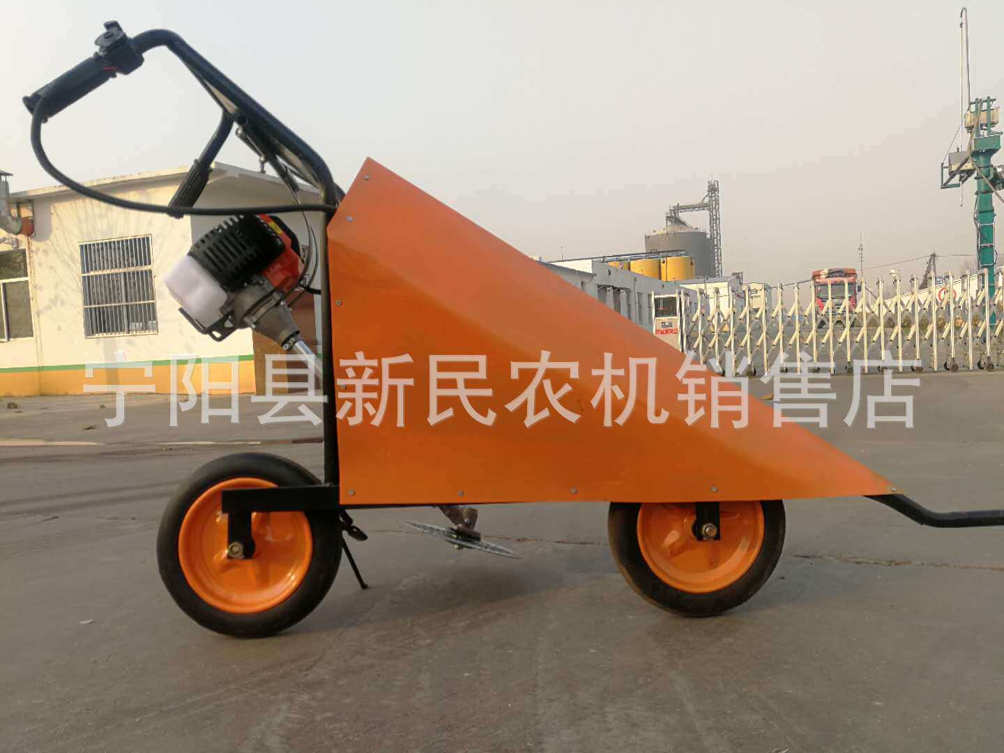 玉米小麦收获机二冲程机秸秆类作物割倒机四冲程辣椒谷子艾草收获