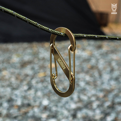 不锈钢便携配件露营户外S型8字扣