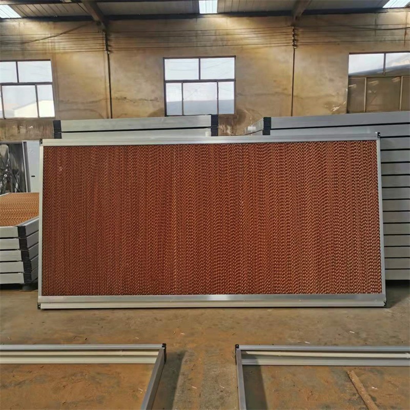降温水帘湿帘纸湿帘墙15公分水帘纸养殖系统厂房水帘墙简单排气