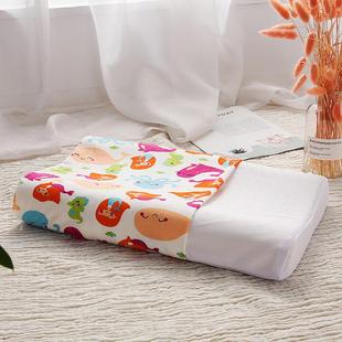 美姿儿童乳胶枕头宝宝小孩3 通用 6岁以上加长幼儿园单人专用四季