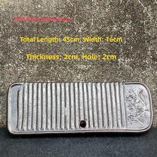 覆古中国手工流表朱红陶瓷搓板冲陶瓷盆水箱创意陶瓷流水板