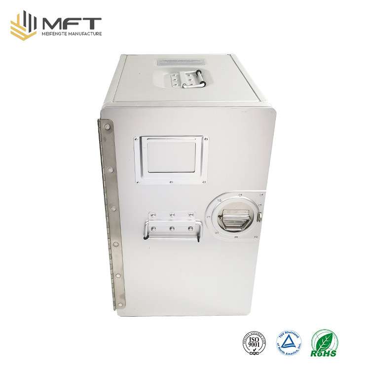 航空铝合金箱飞机储物箱带锁文件柜铝合金收纳柜大容量抽屉式储