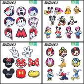 鞋 花洞洞鞋 花卡骆驰配件智必星卡通迪士尼系列 配饰crocs鞋 洞洞鞋