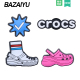 配饰diy鞋 饰扣适配Cross 扣配件卡通鞋 花装 Crocs 子鞋 巴仔鱼洞洞鞋