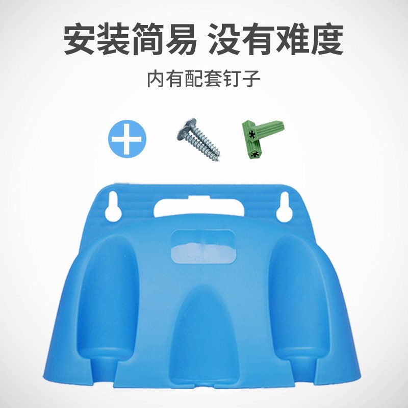 速发壁挂架洗车水管水枪收纳架子卷管器家用软管盘管器挂墙式绕管