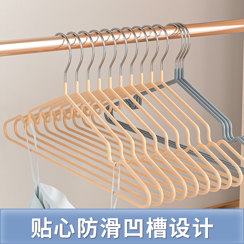 速发衣架家用滑衣衣架防肩角不子包学生宿舍晾衣服衣架起防挂衣撑