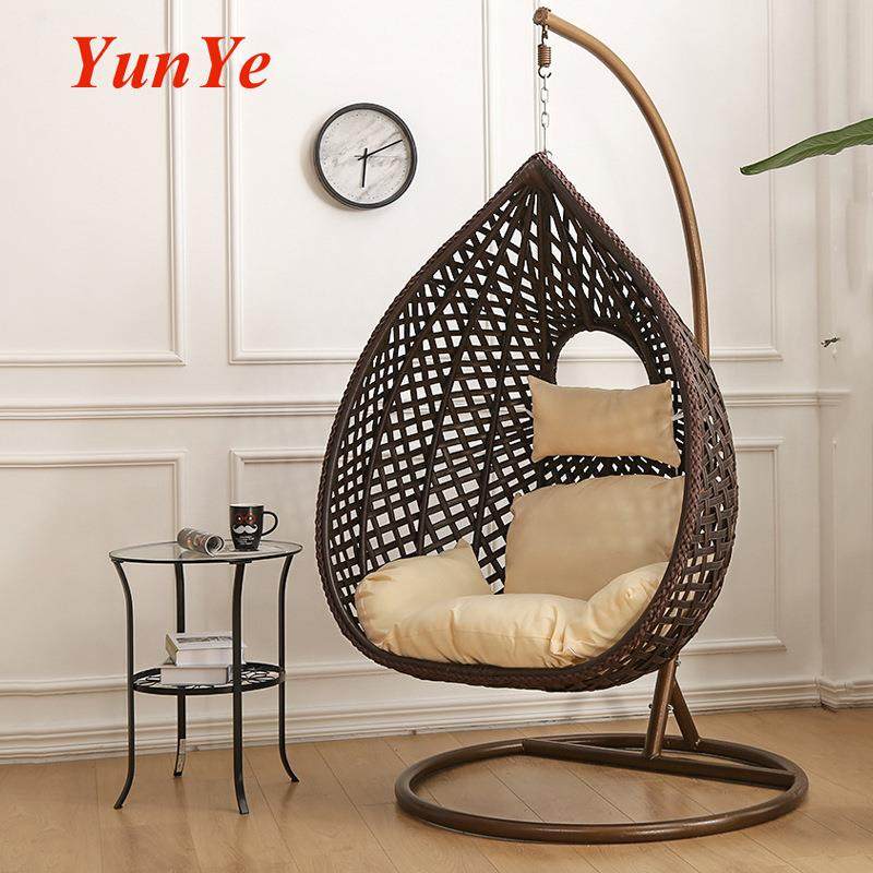 摇椅秋千吊椅鸟巢家用吊篮藤椅子摇篮椅洞洞秋千