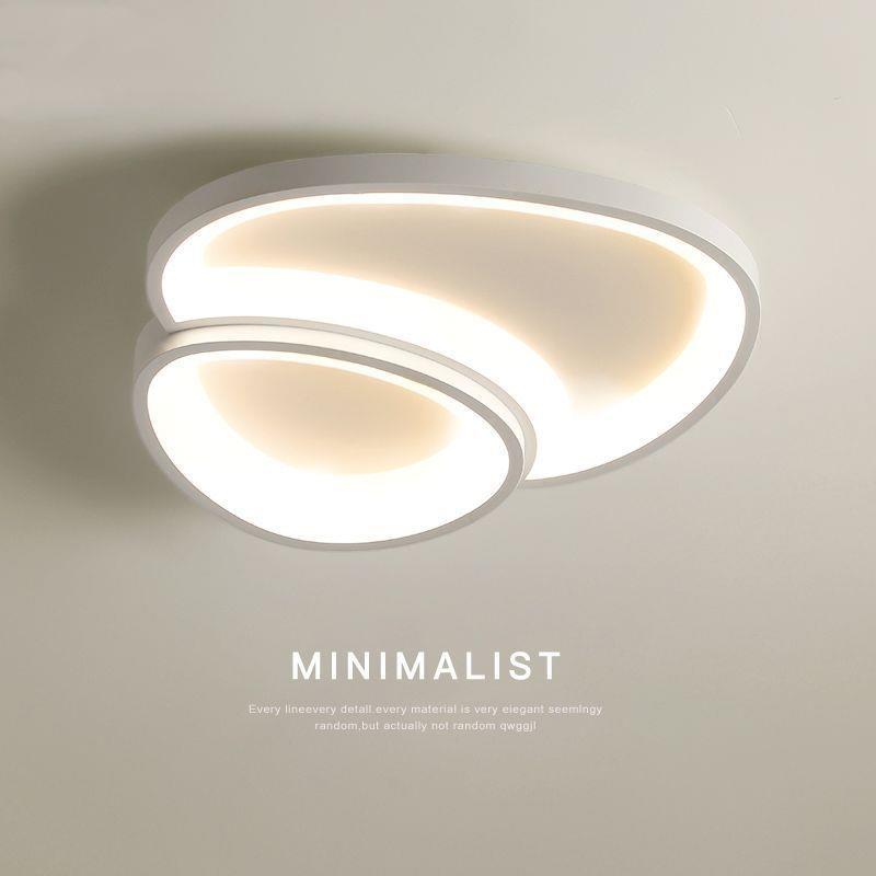 卧室灯2023年新款网红奶油风主卧吸顶灯现代简约书房灯北欧房间灯