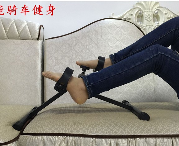 B折叠免安装腿部训练器 迷你腿器训练器 脚踏健身车 锻炼器材