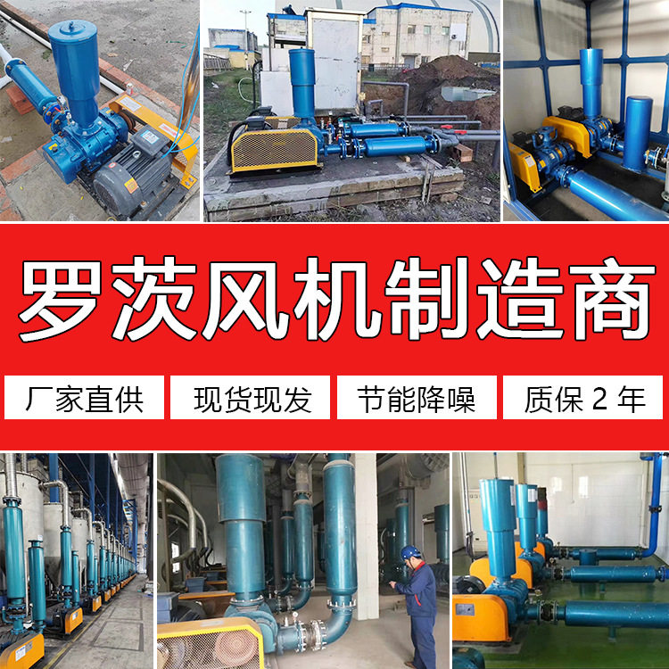 不锈钢三叶罗茨鼓风机22kW曝气
