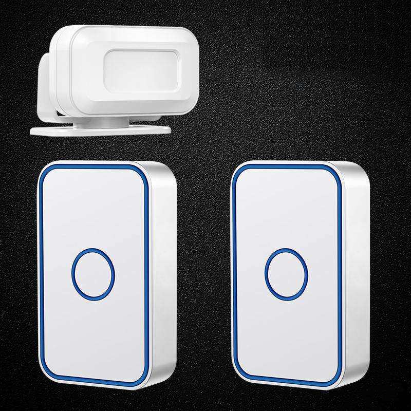 分体式您好欢迎光临电子迎宾器无线提示器进门店铺感应门铃店铺