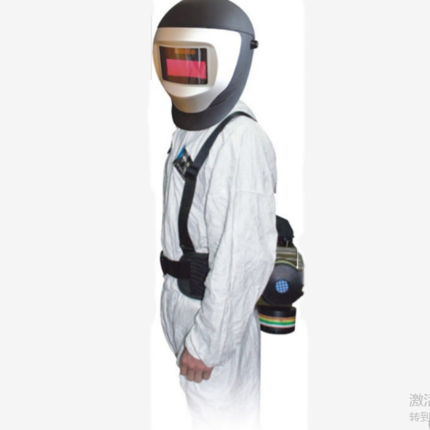 送风过滤防烟尘防毒呼吸器