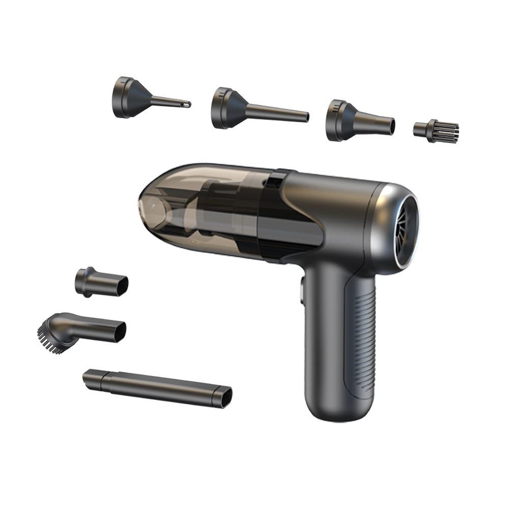 汽车专用车载吸尘器大功率无线手持家用迷你吹吸一体吸尘器V17