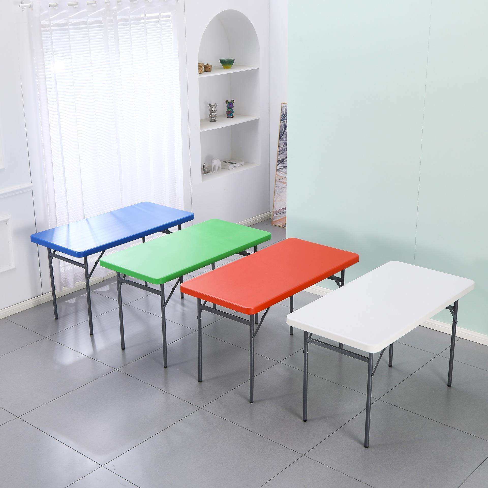 户外便携式折叠桌子夜市摆地摊简易长方形会议家用吃饭车载餐桌椅