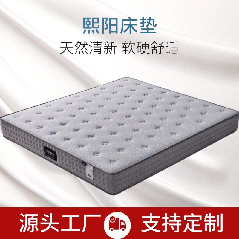 护脊高碳整网弹簧抗菌防螨床垫