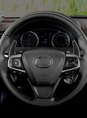 适用于丰田锐志卡罗拉雷凌杰路驰凯美瑞加长碳纤维换挡拨片