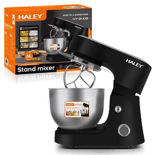 HALEY欧规厨师机6L和面机全自动家用小型多功能打发蛋液揉面