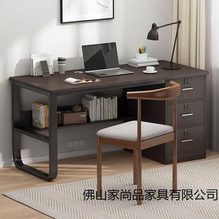 书桌学习桌学生家用写字电脑桌台式工作台卧室简易带抽屉办公桌子