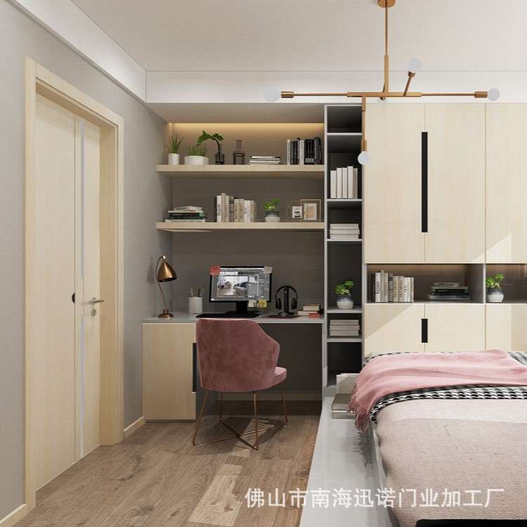 木门室内门卧室门套装门生态木门实木复合门直销幼儿园工程门