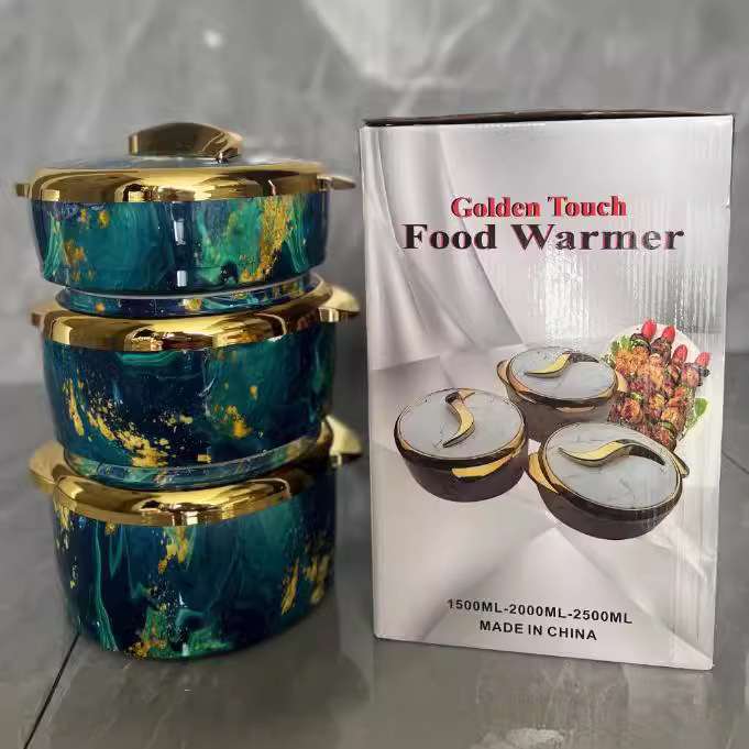 Food Warmer直销3PCS保温盒 1500ML,2000ML,2500ML热销非洲