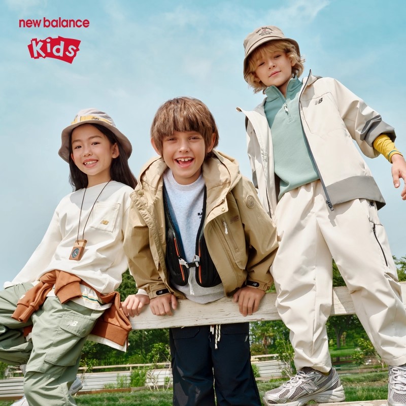 NEWBALANCE男童女童三防冲锋衣