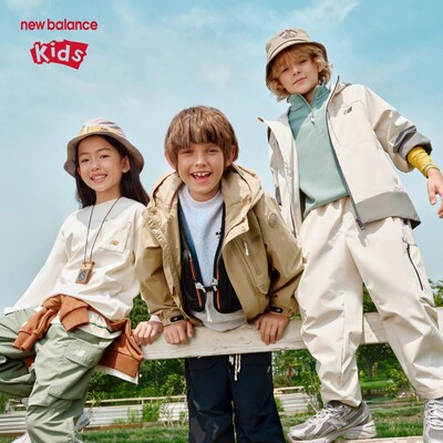 NEWBALANCE男童女童三防冲锋衣