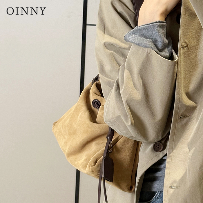 【秋冬新款】Oinny2025高级美拉德复古休闲百搭通勤托特女包8862