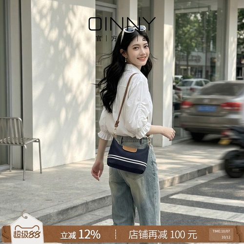 OINNY帆布托特包韩系通勤穿搭