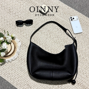 Oinny新款 包包高级高级月牙包斜挎包牛角包女3212 早春上新